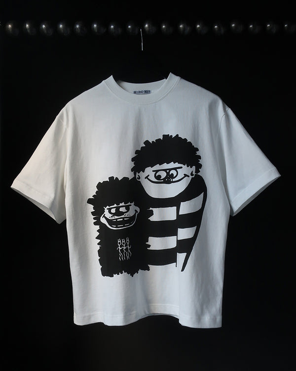 D&G BOOTLEG T SHIRT - WHITE