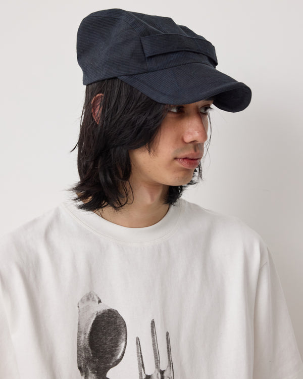 HUNTER CAP - MIDNIGHT STRIPE