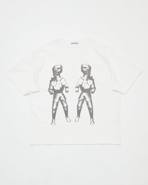 ARMOUR T SHIRT - WHITE