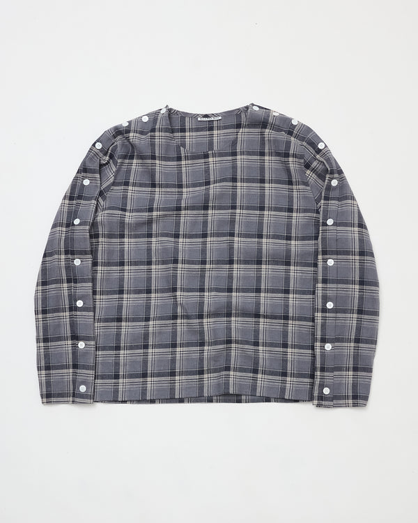 DOUBLET SHIRT - GREY CHECK