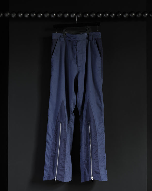 ARMOUR TROUSER - BLUE COTTON DRILL