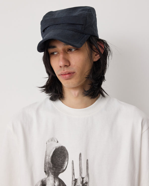 HUNTER CAP - MIDNIGHT STRIPE