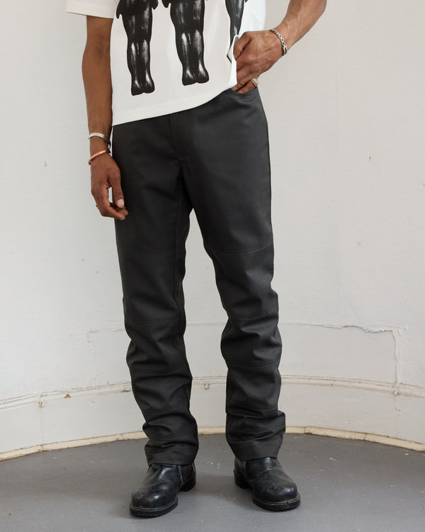 SLATTED TROUSER - GREY